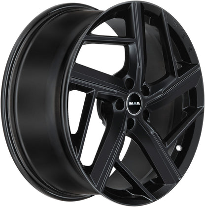 Mak Qvattro gloss black Alufelge 9x20 Zoll ET22 LK 5x112 ML66.45 – Bild 3