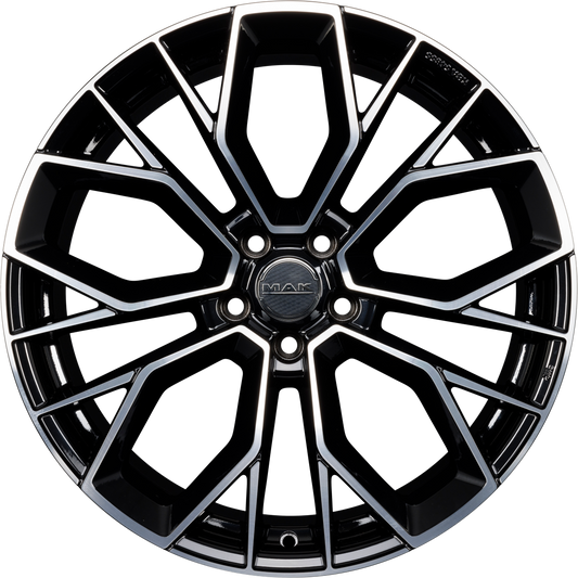 Mak Stilo Black Mirror Face Alufelge 8.5x20 Zoll ET35 LK 5x112 ML66.6