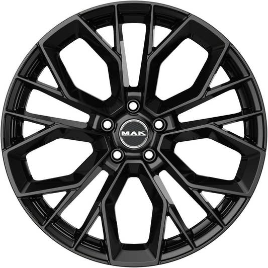 Mak Stilo-D gloss black Alufelge 10x21 Zoll ET40 LK 5x114.3 ML76 – Bild 2