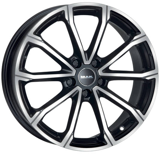 Mak DaVinci black mirror Alufelge 6.5x17 Zoll ET41 LK 4x98 ML58.1