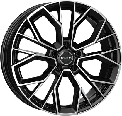 Mak Stilo black mirror Alufelge 7.5x18 Zoll ET39 LK 5x100 ML57.1