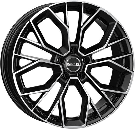 Mak Stilo black mirror Alufelge 7.5x18 Zoll ET43 LK 5x98 ML58.1