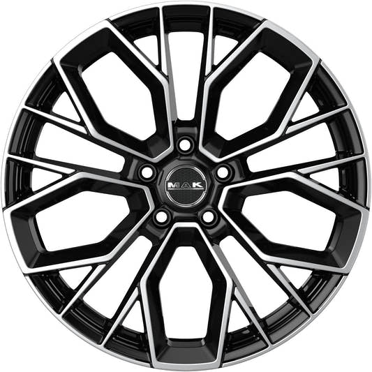 Mak Stilo black mirror Alufelge 7.5x18 Zoll ET43 LK 5x98 ML58.1 – Bild 2