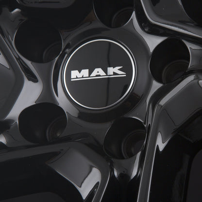 Mak Apollo gloss black Alufelge 7x18 Zoll ET35 LK 4x108 ML65.1 – Bild 8