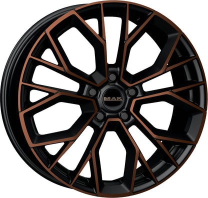 Mak Stilo black & bronze Alufelge 8.5x20 Zoll ET40 LK 5x114.3 ML76