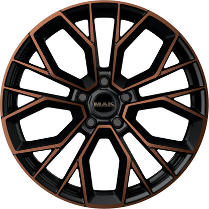 Mak Stilo black & bronze Alufelge 8.5x20 Zoll ET40 LK 5x114.3 ML76 – Bild 2