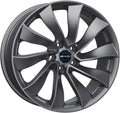 Mak Solar gloss gun metallic Alufelge 8.5x18 Zoll ET40 LK 5x114.3 ML64.1