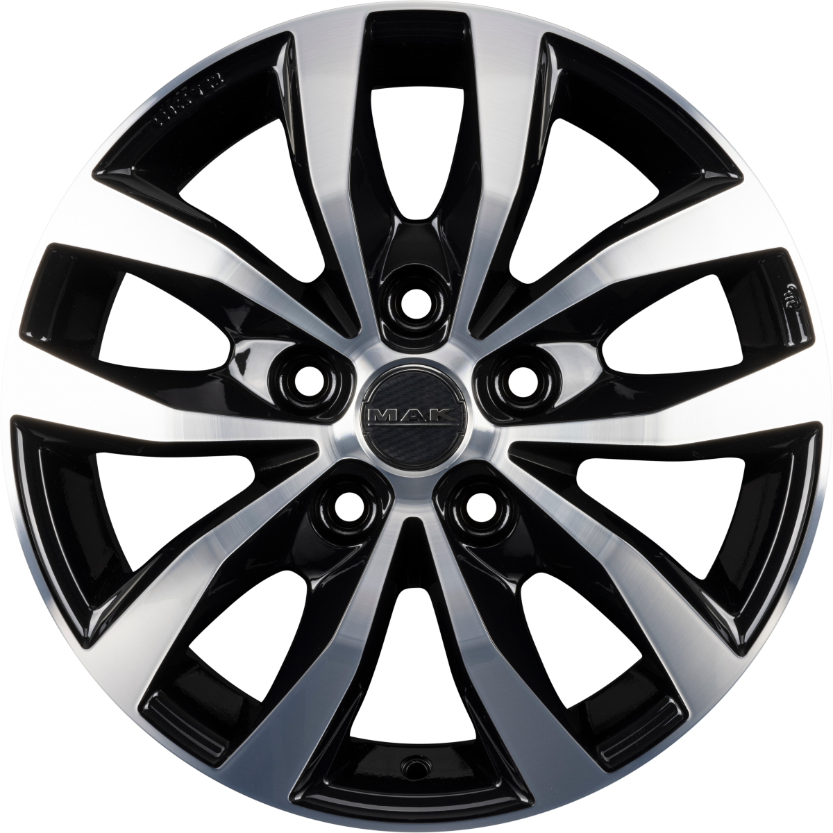 Mak Load 5 black mirror Alufelge 7x17 Zoll ET68 LK 5x130 ML78.1 – Bild 4