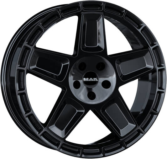Mak Trek gloss black Alufelge 9x20 Zoll ET53 LK 5x114.3 ML67.1