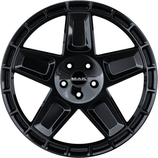 Mak Trek gloss black Alufelge 9x20 Zoll ET55 LK 6x139.7 ML95.1 – Bild 2