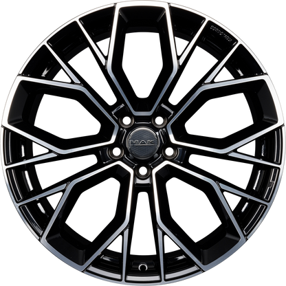 Mak Stilo Black Mirror Face Alufelge 8x20 Zoll ET45 LK 5x112 ML57.1