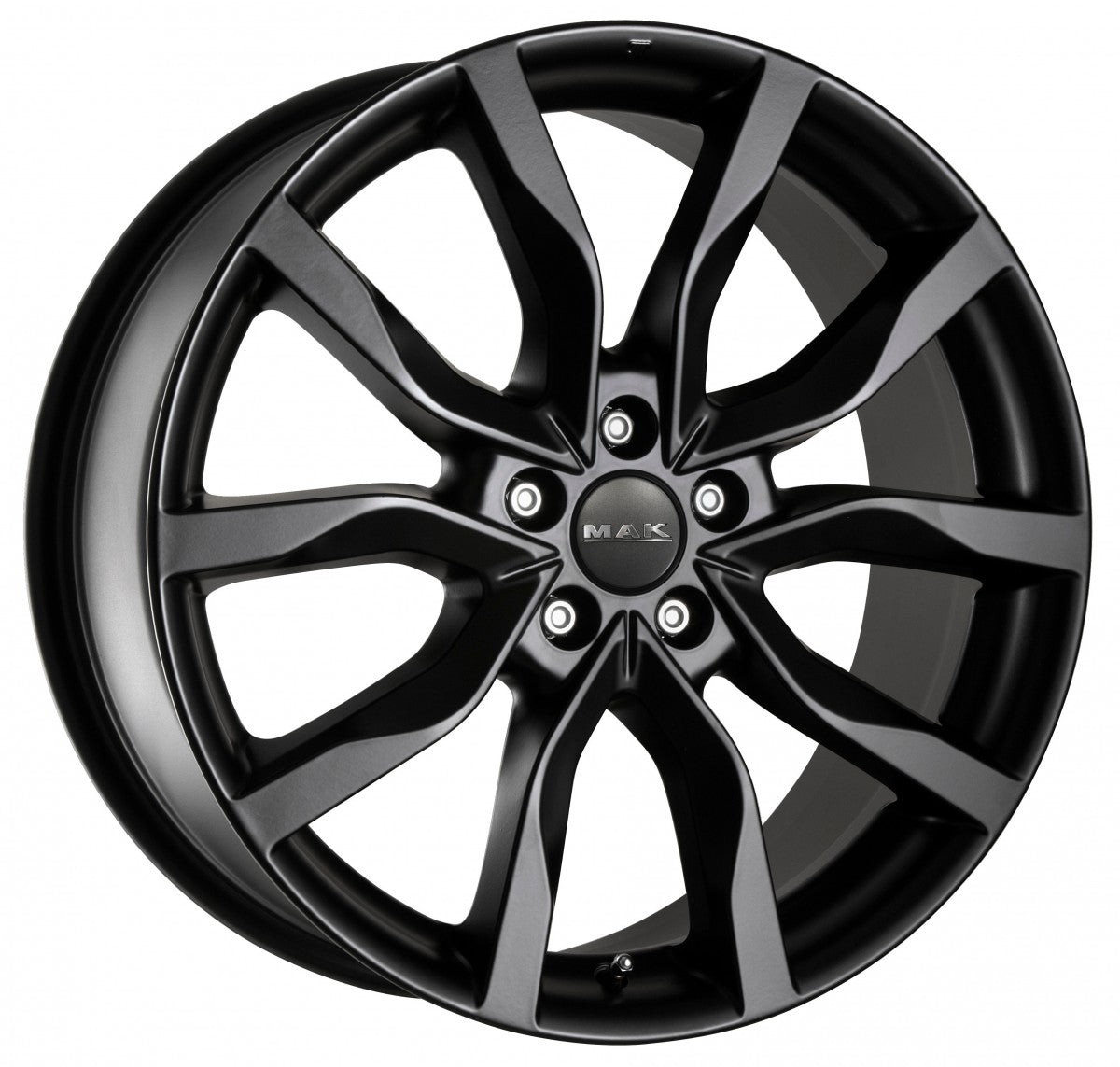 Mak Köln matt black Alufelge 9x19 Zoll ET58 LK 5x112 ML57.1