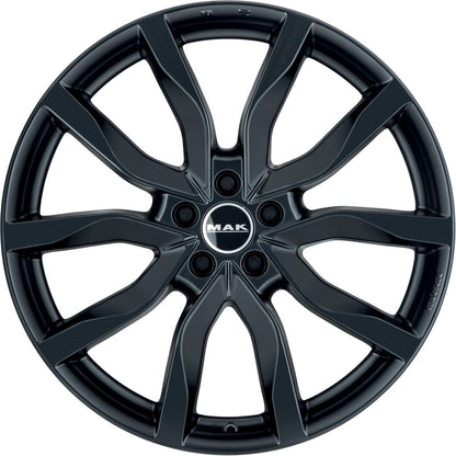 Mak Köln matt black Alufelge 9x19 Zoll ET58 LK 5x112 ML57.1 – Bild 2