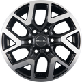Mak Gravel Black Mirror Face Alufelge 7x17 Zoll ET50 LK 6x120 ML74.5