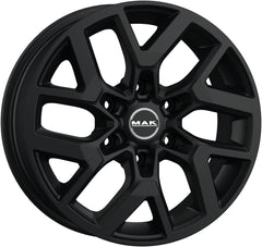 Mak Gravel matt black Alufelge 7x17 Zoll ET50 LK 6x120 ML74.5