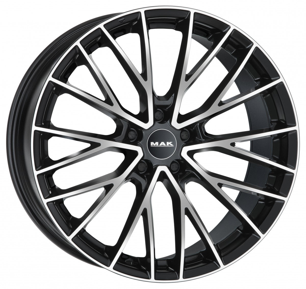 Mak Speciale-D black mirror Alufelge 11.5x23 Zoll ET44 LK 5x120 ML66.6