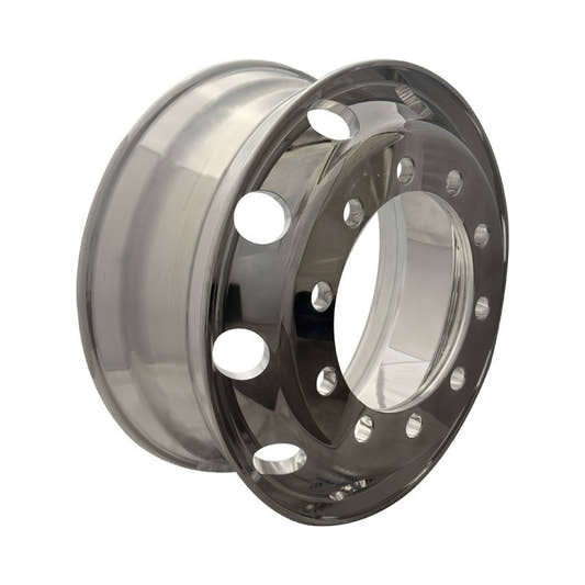 Pomlead Alufelge 8.25x22.5 Zoll 10/335/281 ET167 T154A813532BPB 32 MZ Silber Spiegelpoliert