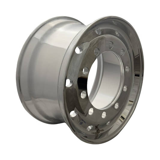 Pomlead Alufelge 11.75x22.5 Zoll 10/335/281 ET120 T172A813532BPO 32 MZ Silber Spiegelpoliert