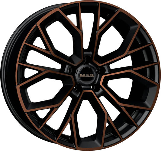 Mak Stilo-D black & bronze Alufelge 10x21 Zoll ET38 LK 5x112 ML66.6