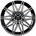 Mak König Black Mirror Face Alufelge 9.5x19 Zoll ET39 LK 5x112 ML66.6