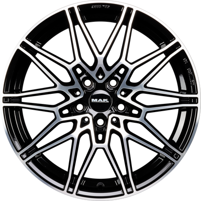 Mak König Black Mirror Face Alufelge 9.5x19 Zoll ET39 LK 5x112 ML66.6