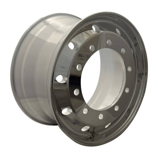 Pomlead Alufelge 11.75x22.5 Zoll 10/335/281 ET135 T246A813526BPNO 26 MZ Silber Full Pom-Nano BRIGHT