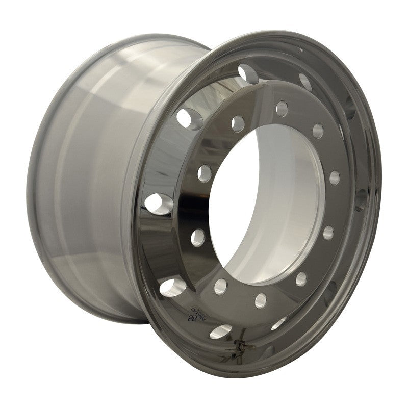 Pomlead Alufelge 11.75x22.5 Zoll 10/335/281 ET135 T246A813526BPNO 26 MZ Silber Full Pom-Nano BRIGHT