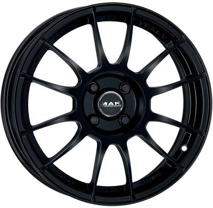 Mak XLR gloss black Alufelge 7x17 Zoll ET27 LK 4x100 ML72