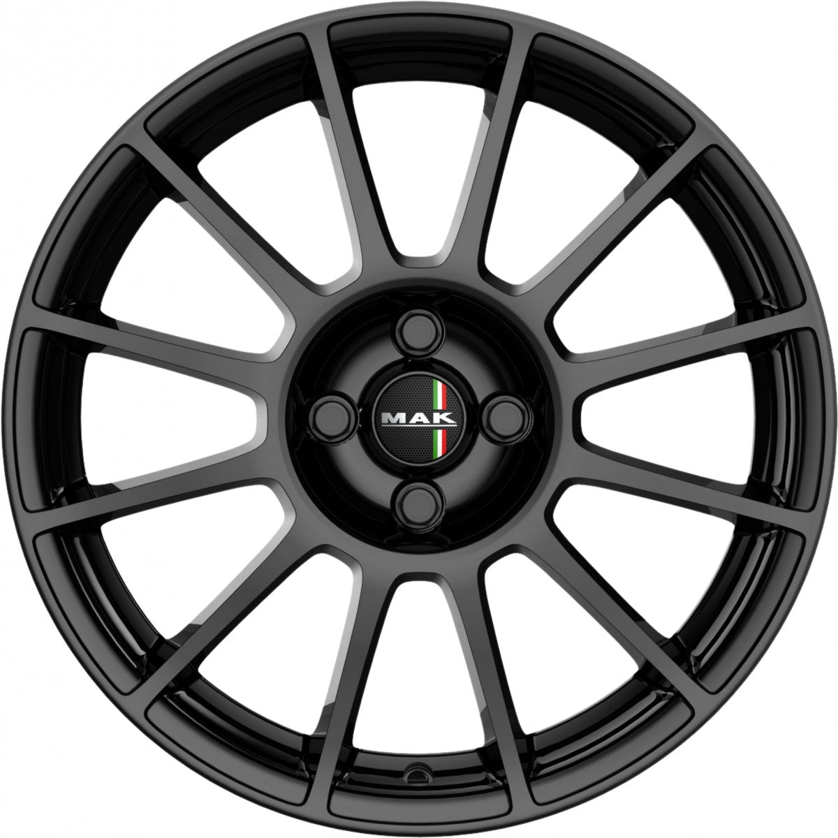 Mak Havalon gloss black Alufelge 7x17 Zoll ET35 LK 4x98 ML58.1 – Bild 2