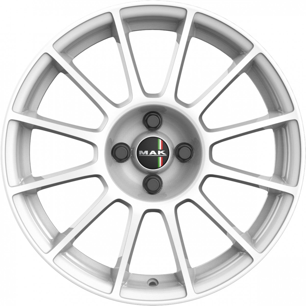 Mak Havalon gloss white Alufelge 7x17 Zoll ET35 LK 4x98 ML58.1 – Bild 2