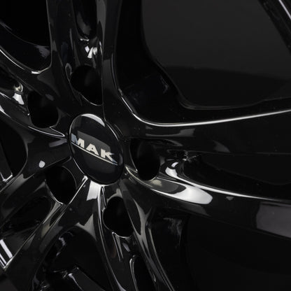Mak Zenith gloss black Alufelge 5x15 Zoll ET38 LK 4x100 ML60.1 – Bild 6