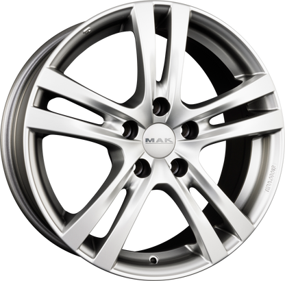 Mak Zenith matt titan Alufelge 6x16 Zoll ET44 LK 4x100 ML60.1 – Bild 5