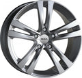 Mak Zenith matt titan Alufelge 6.5x15 Zoll ET35 LK 5x100 ML72