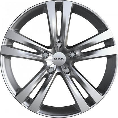 Mak Zenith matt titan Alufelge 6.5x16 Zoll ET35 LK 5x108 ML72 – Bild 2