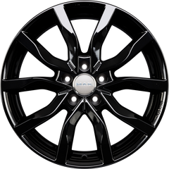 Mak Köln Gloss Black Alufelge 8x17 Zoll ET42 LK 5x112 ML57.1