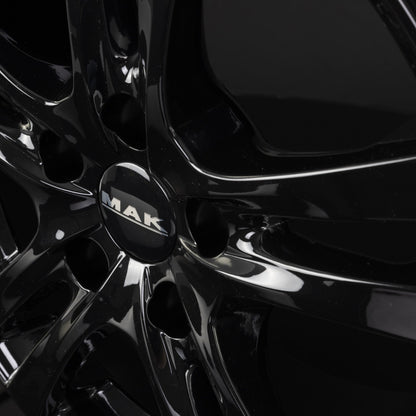Mak Zenith gloss black Alufelge 8x17 Zoll ET30 LK 5x112 ML76 – Bild 6