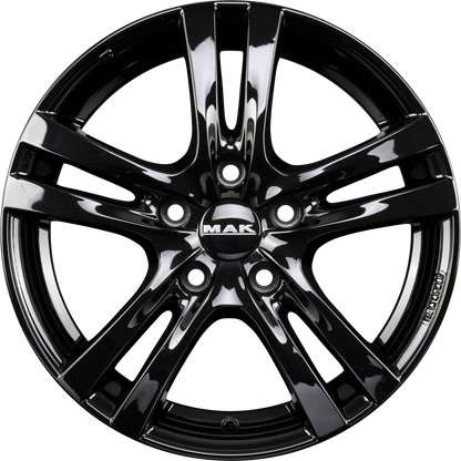 Mak Zenith Gloss Black Alufelge 8x17 Zoll ET50 LK 5x114.3 ML60.1