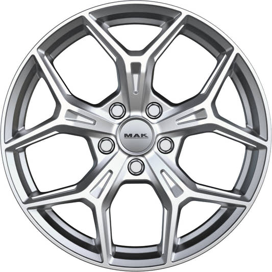 Mak Epica light titan Alufelge 7x17 Zoll ET47.5 LK 5x108 ML63.4 – Bild 2