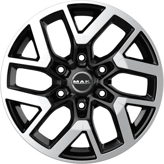Mak Gravel black mirror Alufelge 7.5x19 Zoll ET54 LK 6x130 ML84.1 – Bild 2