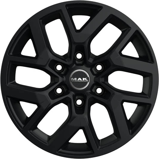 Mak Gravel matt black Alufelge 7.5x19 Zoll ET38 LK 6x139.7 ML67.1 – Bild 2