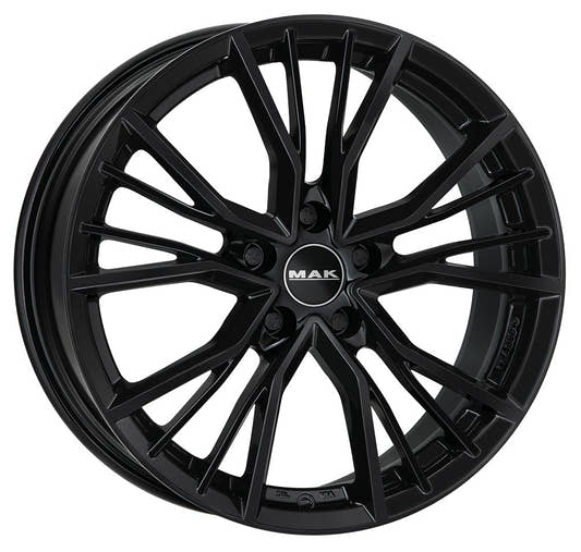 Mak Union gloss black Alufelge 7.5x17 Zoll ET45 LK 5x100 ML57.1
