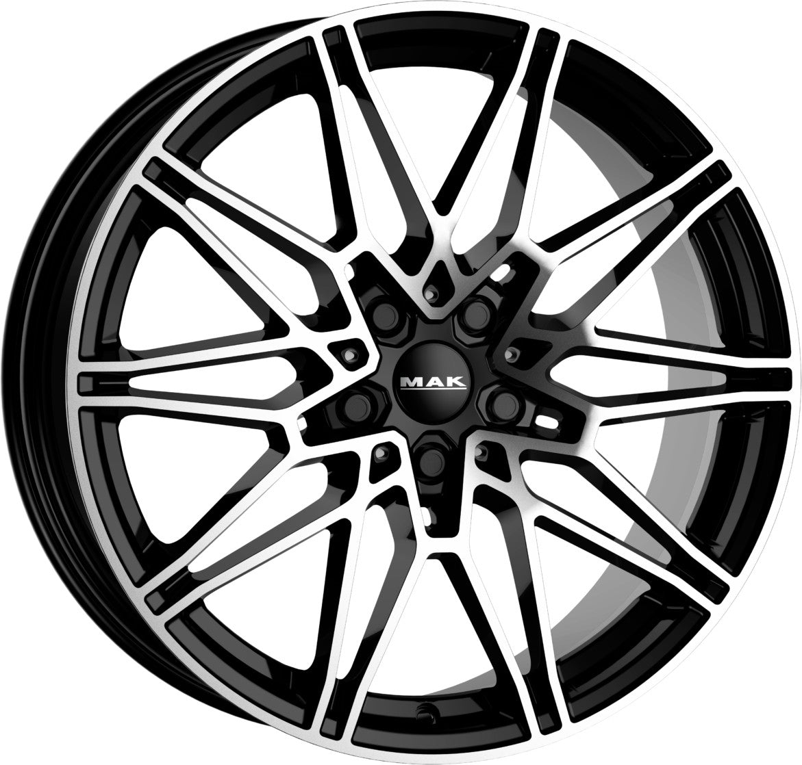 Mak Koenig black mirror Alufelge 7.5x18 Zoll ET22 LK 5x112 ML66.6