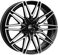 Mak Sturm black mirror Alufelge 9.5x21 Zoll ET25 LK 5x120 ML66.6
