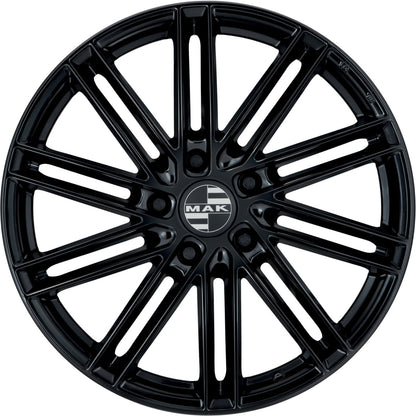 Mak Leipzig gloss black Alufelge 8.5x20 Zoll ET35 LK 5x130 ML66.45 – Bild 2