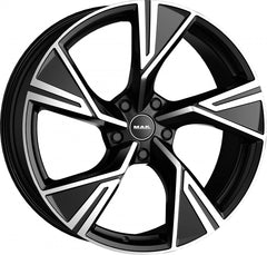 Mak Stark black mirror Alufelge 10x22 Zoll ET47 LK 5x130 ML71.6