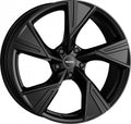 Mak Stark gloss black Alufelge 10x22 Zoll ET17 LK 5x112 ML66.45