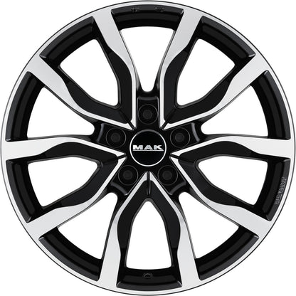 Mak Köln black mirror Alufelge 8x19 Zoll ET35 LK 5x130 ML66.45 – Bild 2