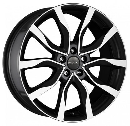 Mak Köln black mirror Alufelge 9x19 Zoll ET44 LK 5x130 ML66.45