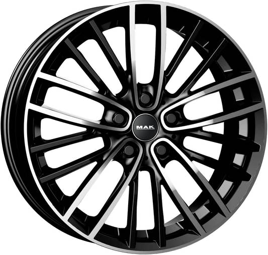 Mak Chelsea black mirror Alufelge 7.5x18 Zoll ET49 LK 5x112 ML66.6