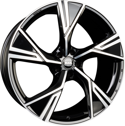 Mak Stark black mirror Alufelge 9.5x22 Zoll ET25 LK 5x112 ML66.45 – Bild 5